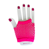 GUANTE MALLA CORTO FUCSIA